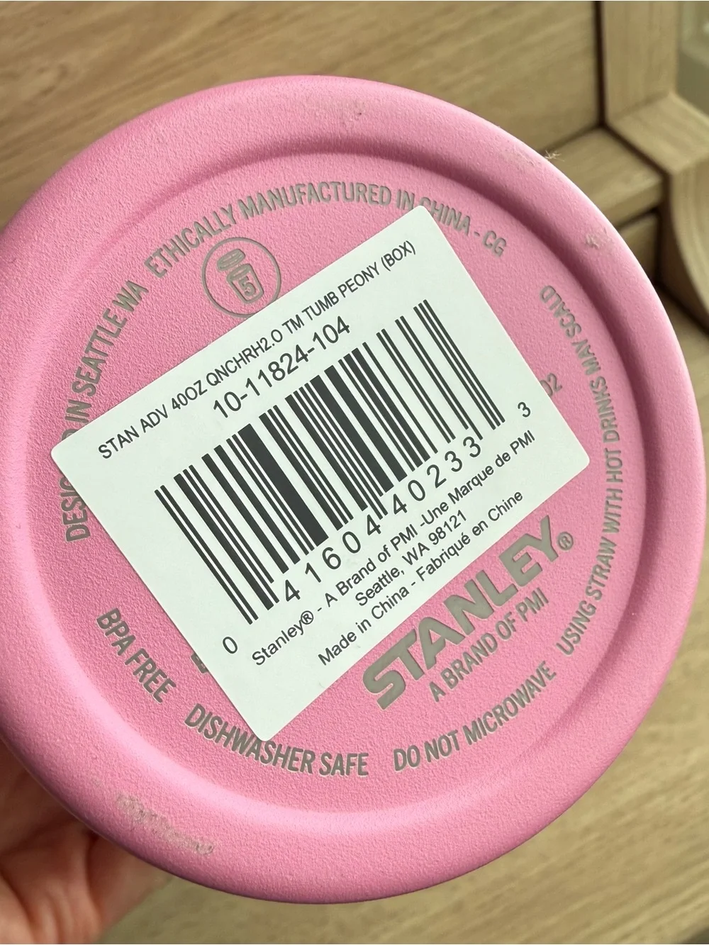 Stanley Pink Quencher H2.0 Tumbler 40 oz.